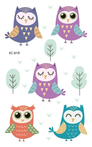 Temporary Tattoos, Owls