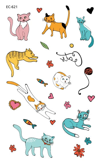 Temporary Tattoos, Cats