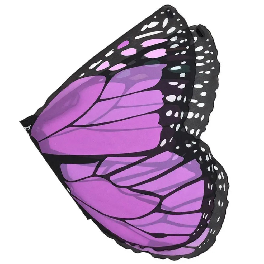 Colorful Butterfly Wings Cosplay Cape