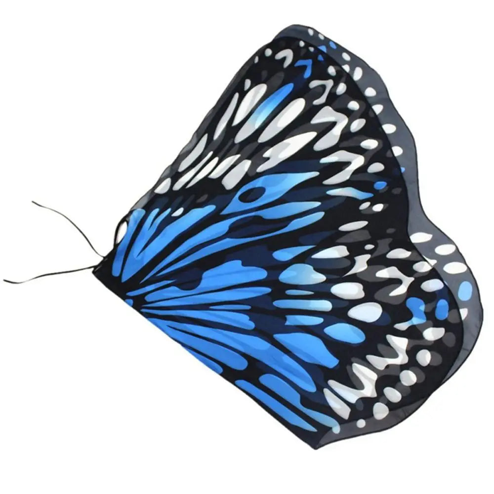 Colorful Butterfly Wings Cosplay Cape