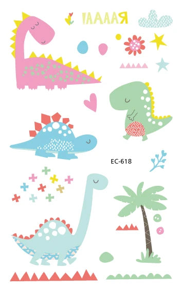 Temporary Tattoos, Dinos