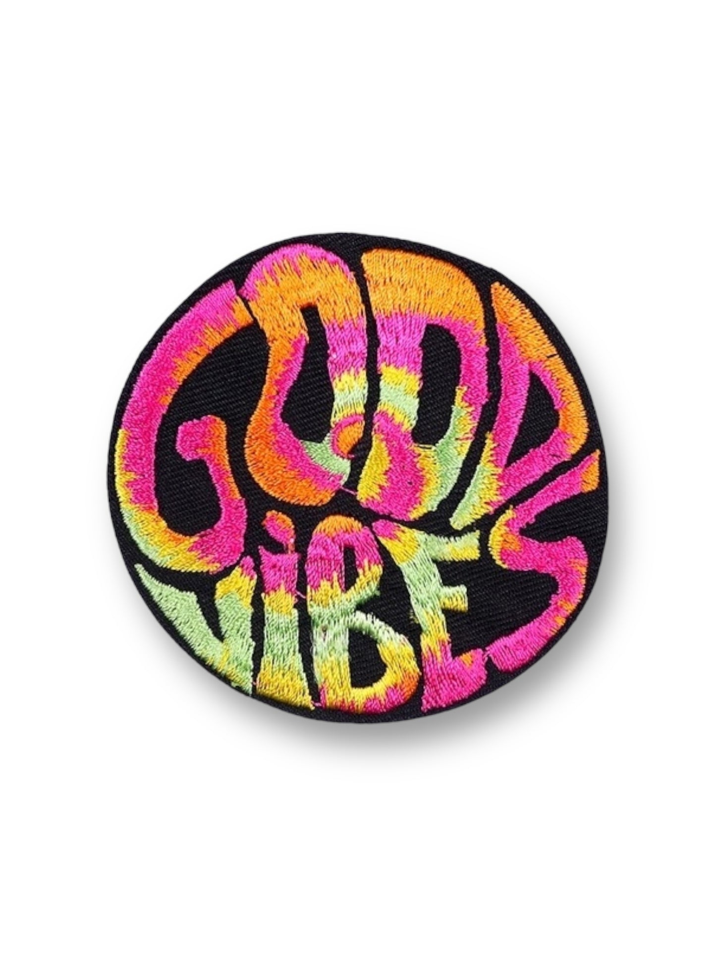 Embroidered Patch, Good Vibes