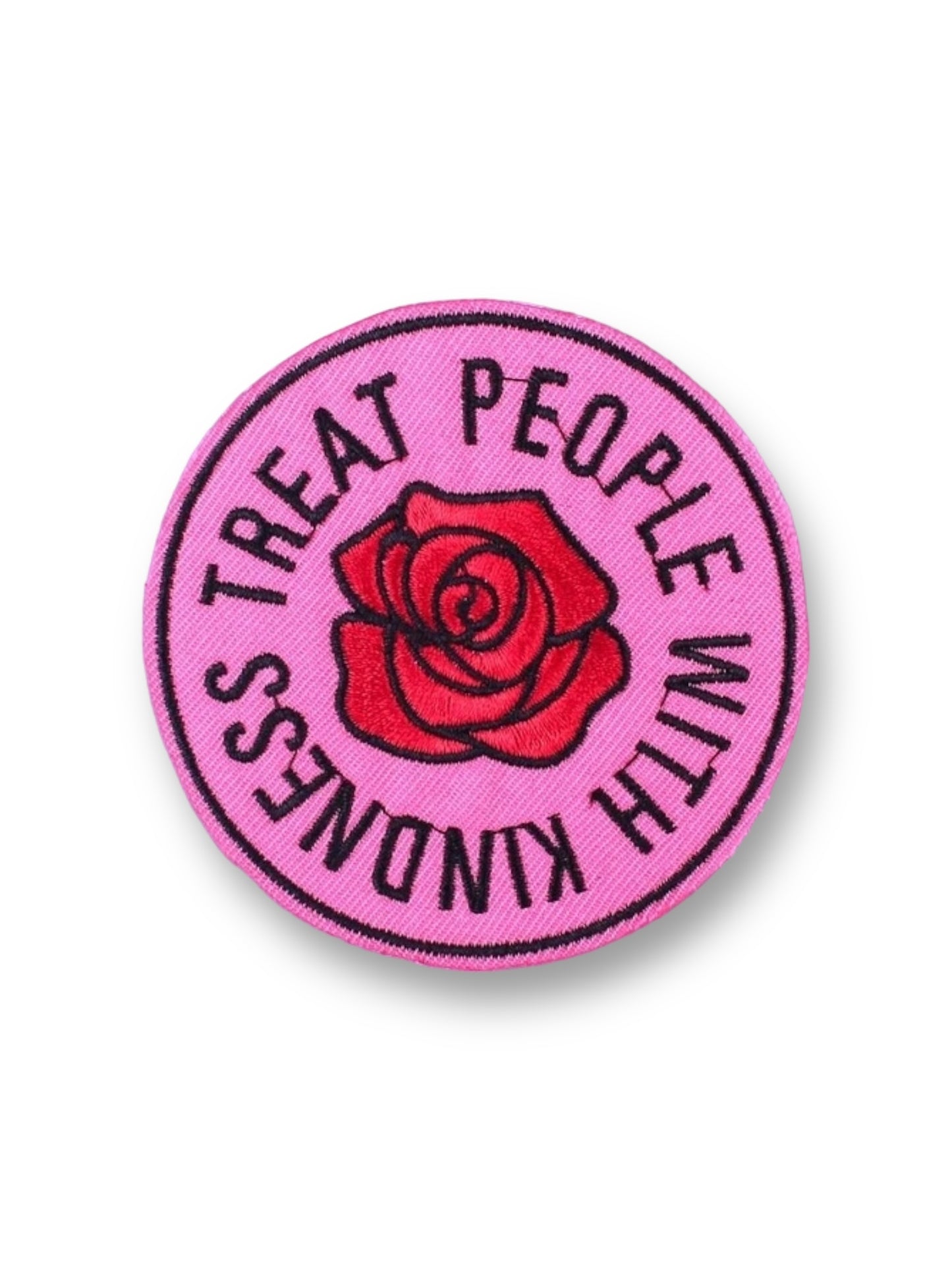 Embroidered Patch, Treat People With Kindness