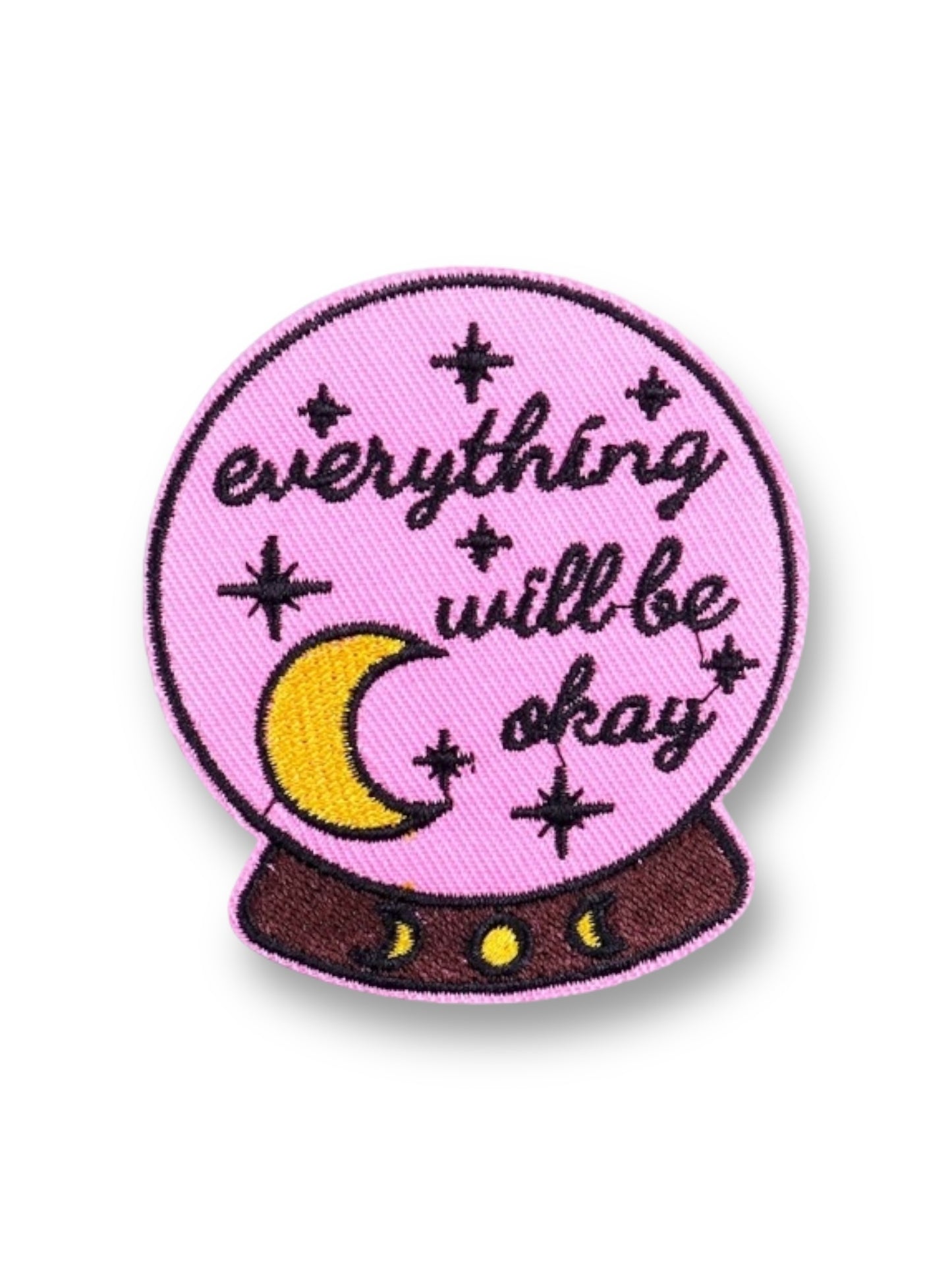 Embroidered Patch, Everything will be okay