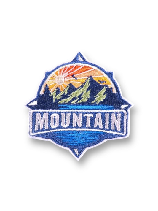 Embroidered Patch, Mountain Badge