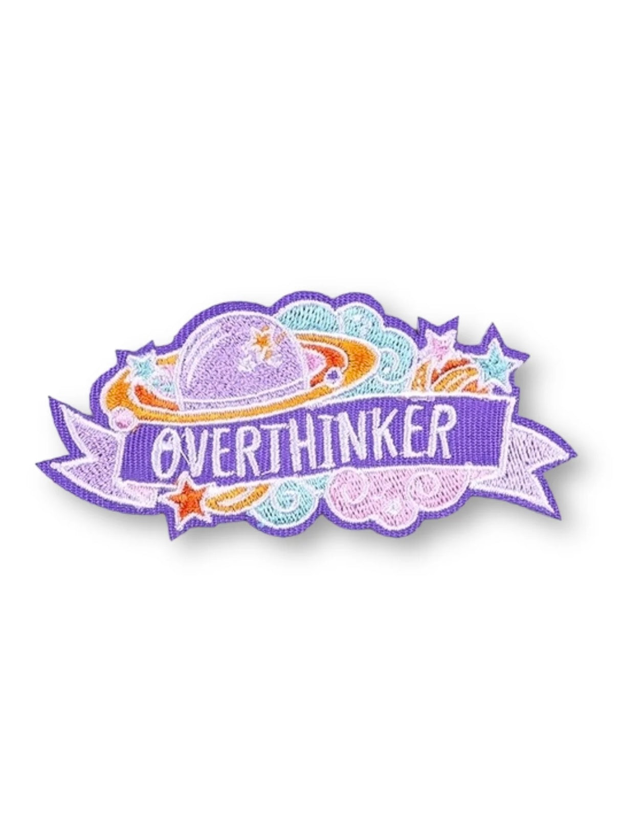 Embroidered Patch, Overthinker