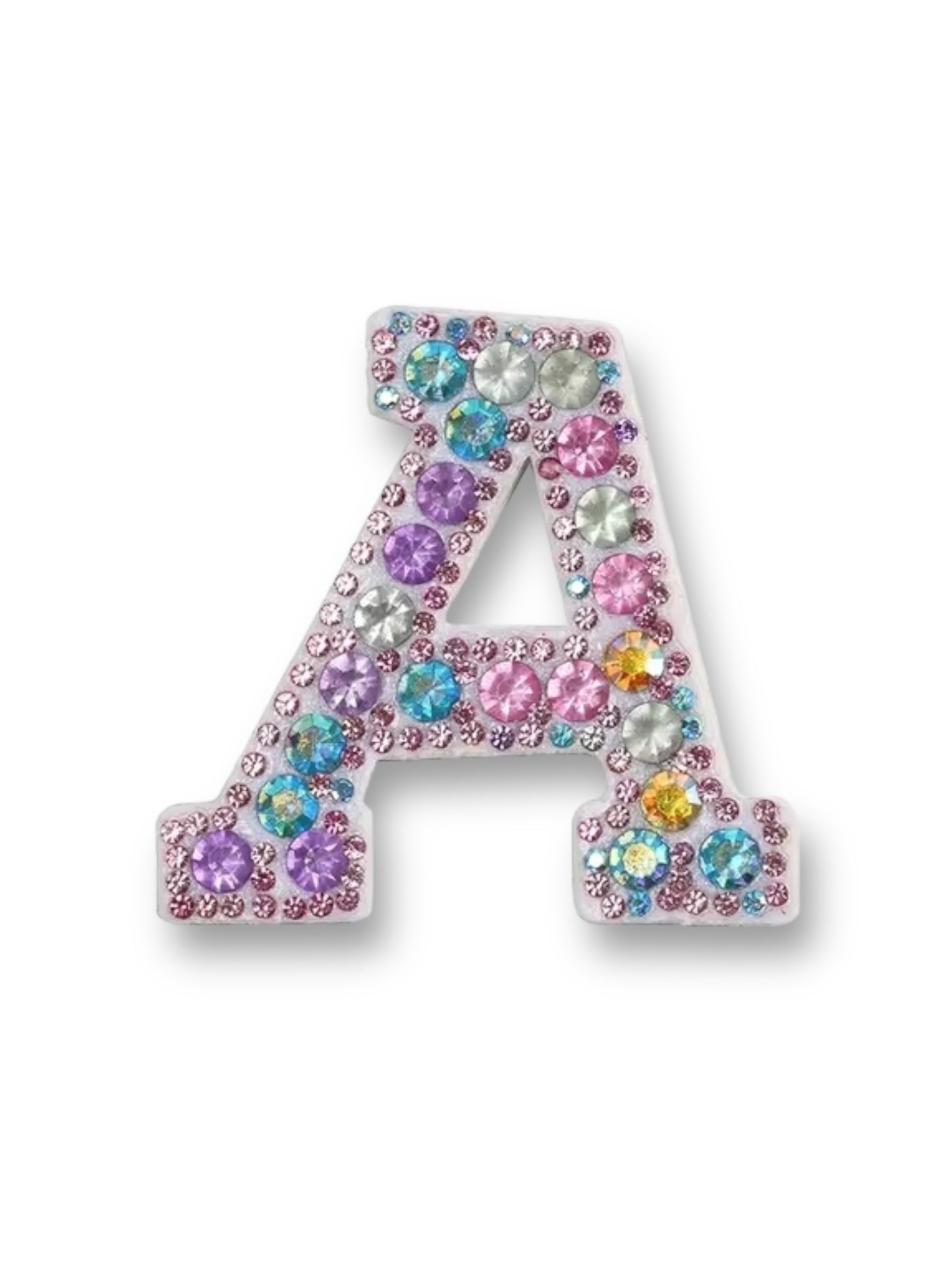 Rhinestone Alpha Letter Patches