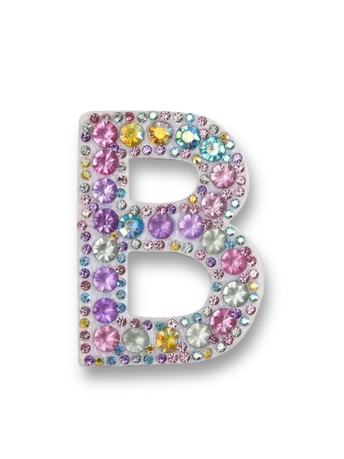 Rhinestone Alpha Letter Patches