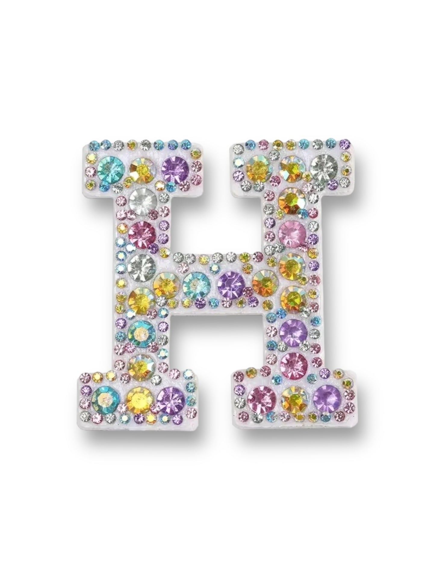 Rhinestone Alpha Letter Patches