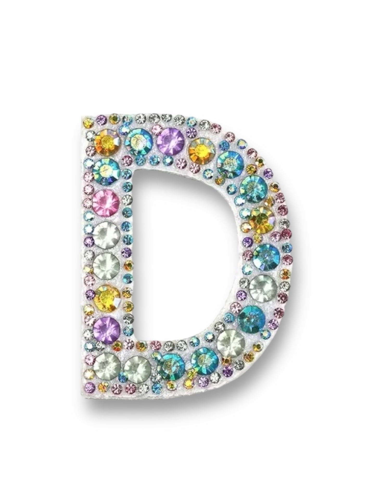 Rhinestone Alpha Letter Patches