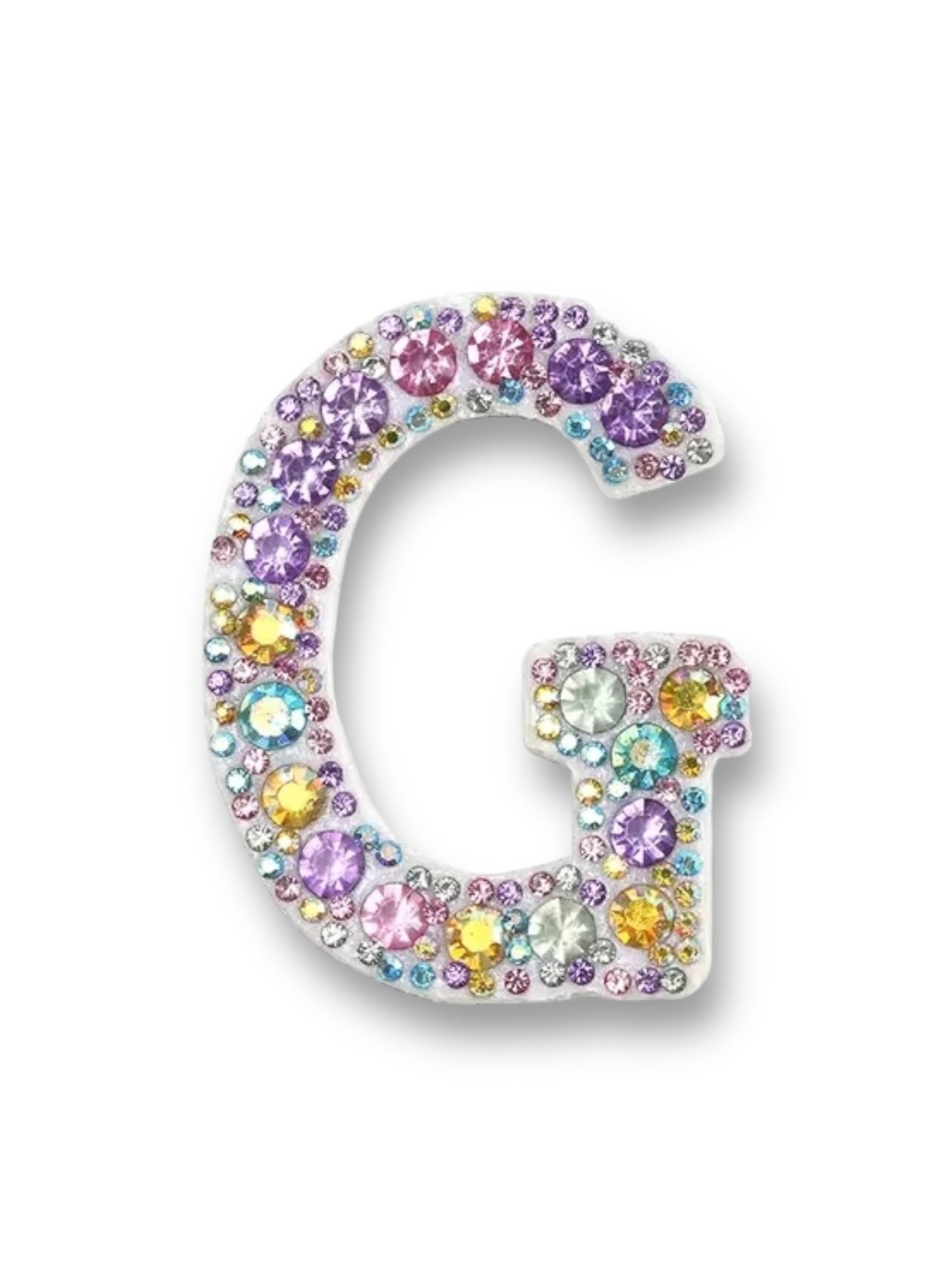 Rhinestone Alpha Letter Patches