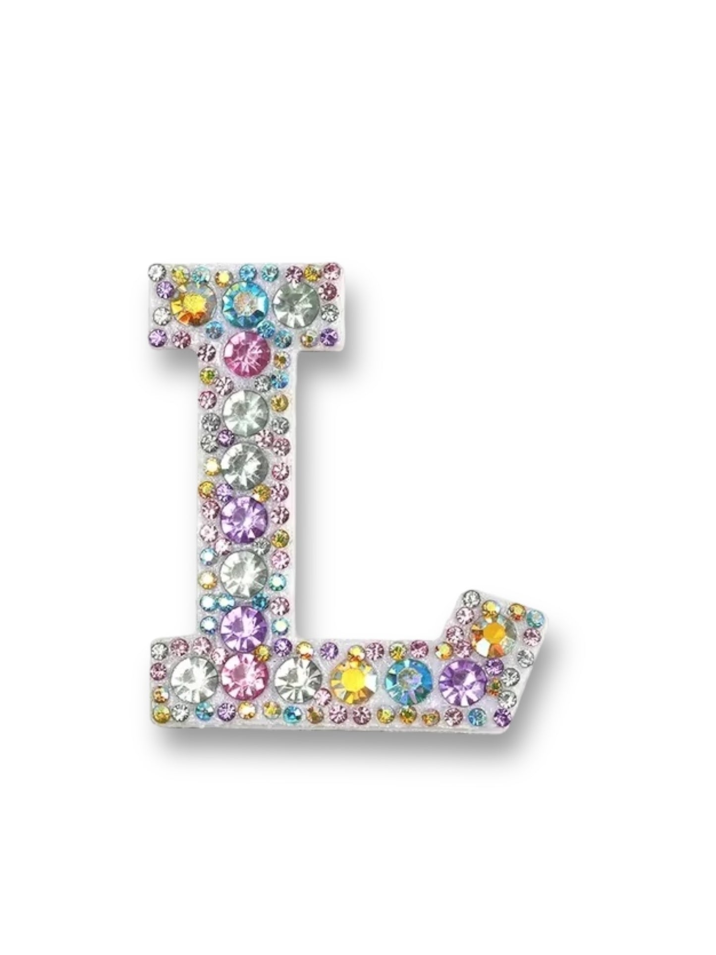 Rhinestone Alpha Letter Patches