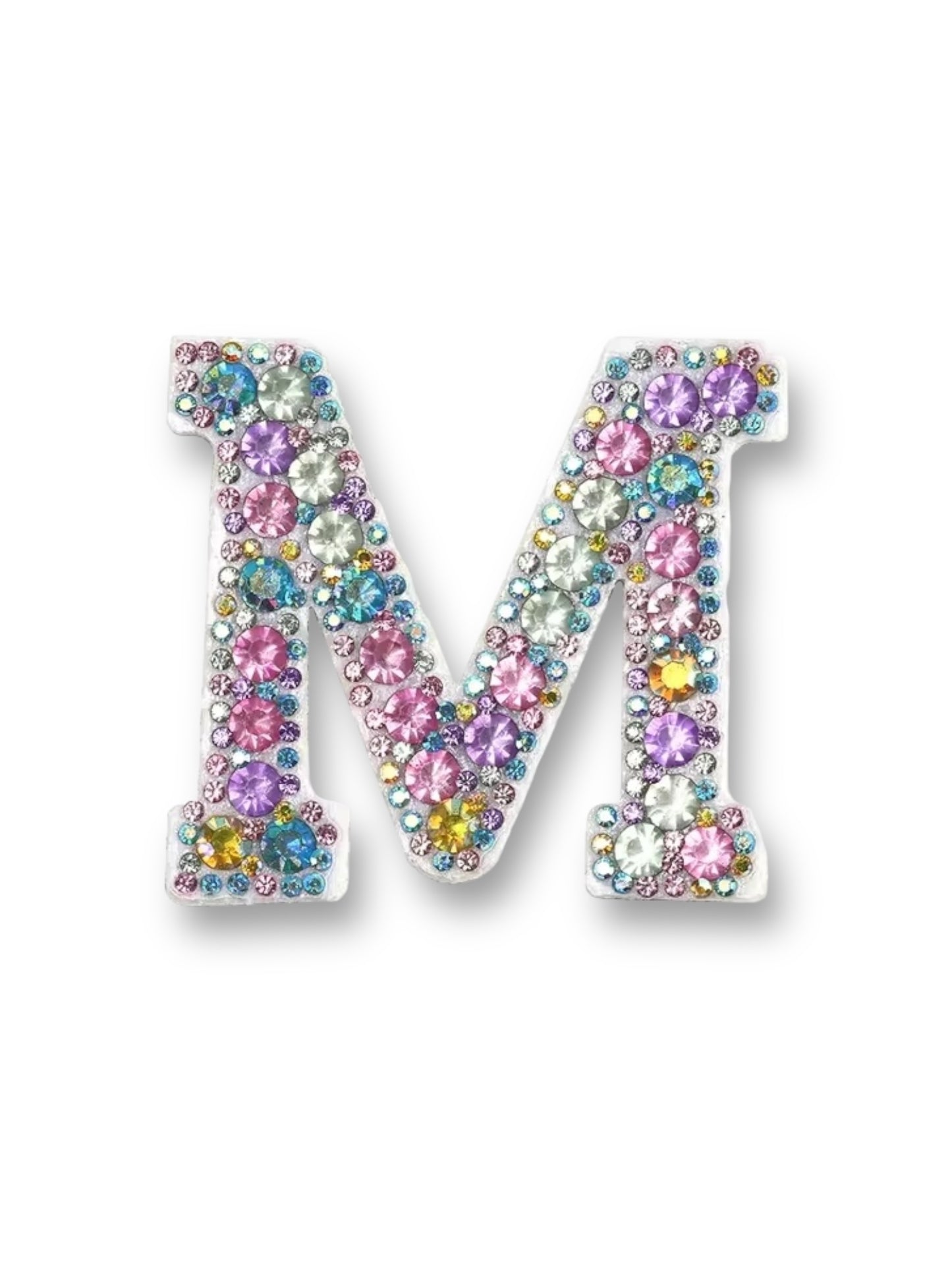 Rhinestone Alpha Letter Patches