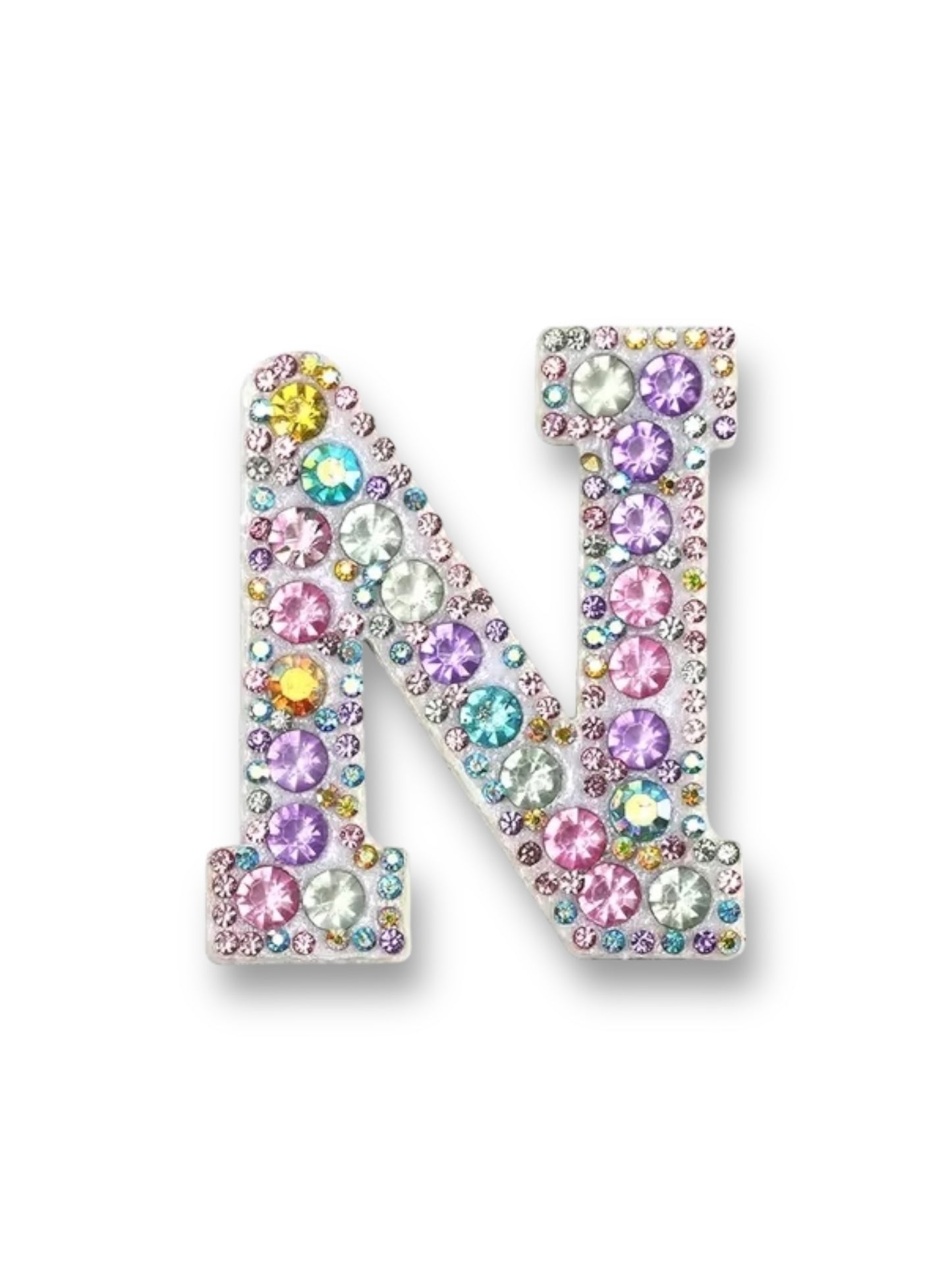 Rhinestone Alpha Letter Patches