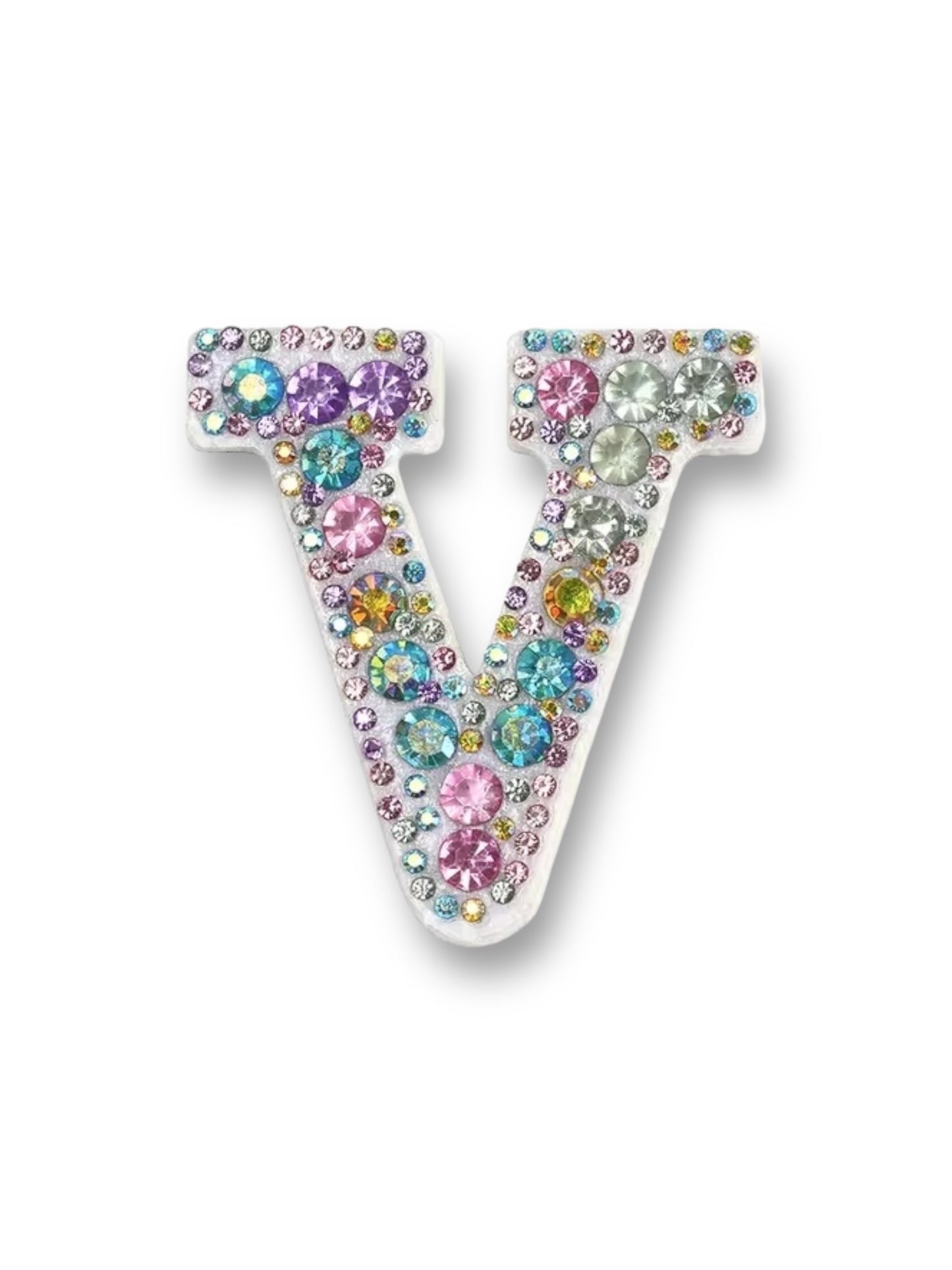 Rhinestone Alpha Letter Patches