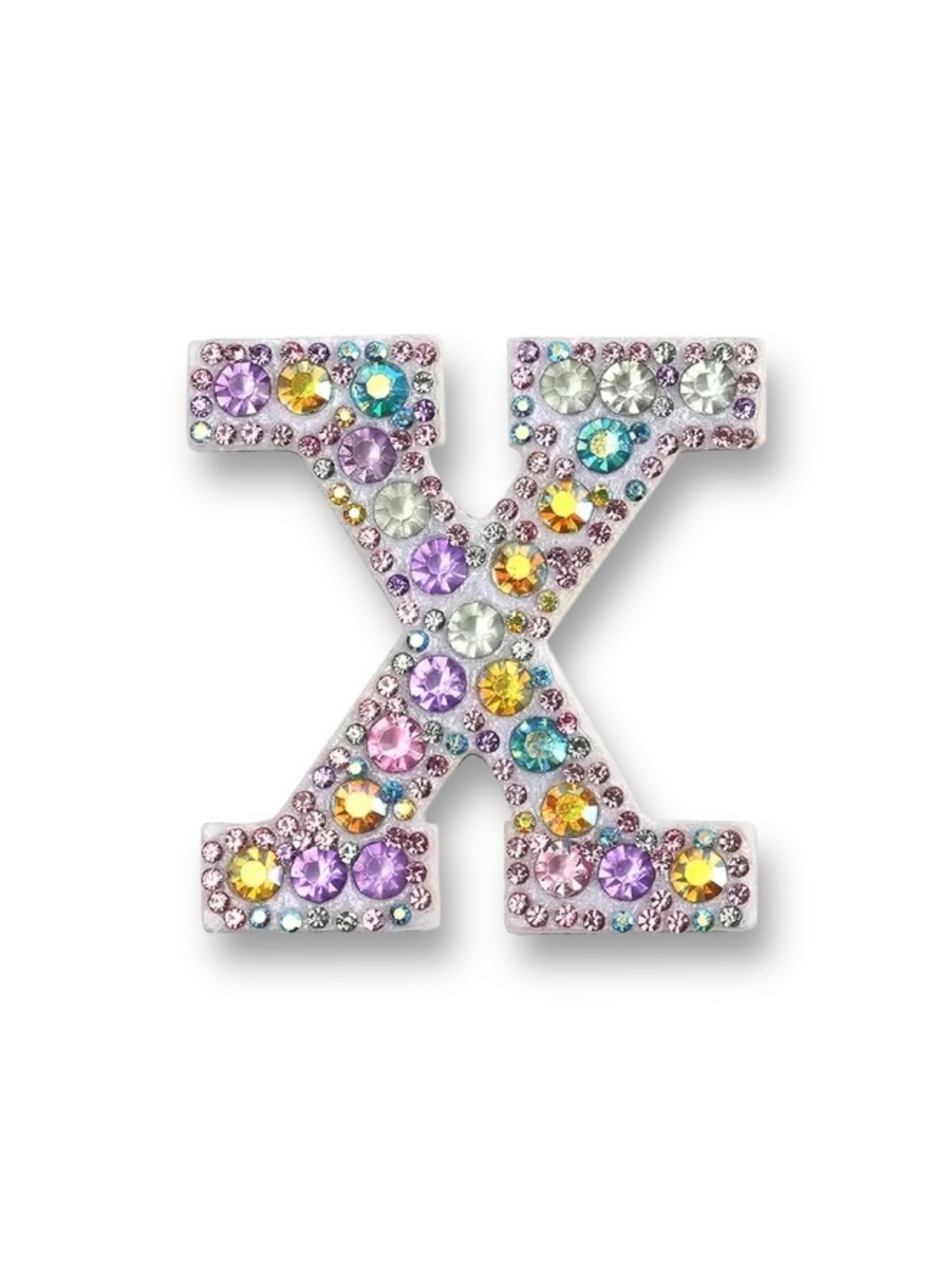 Rhinestone Alpha Letter Patches