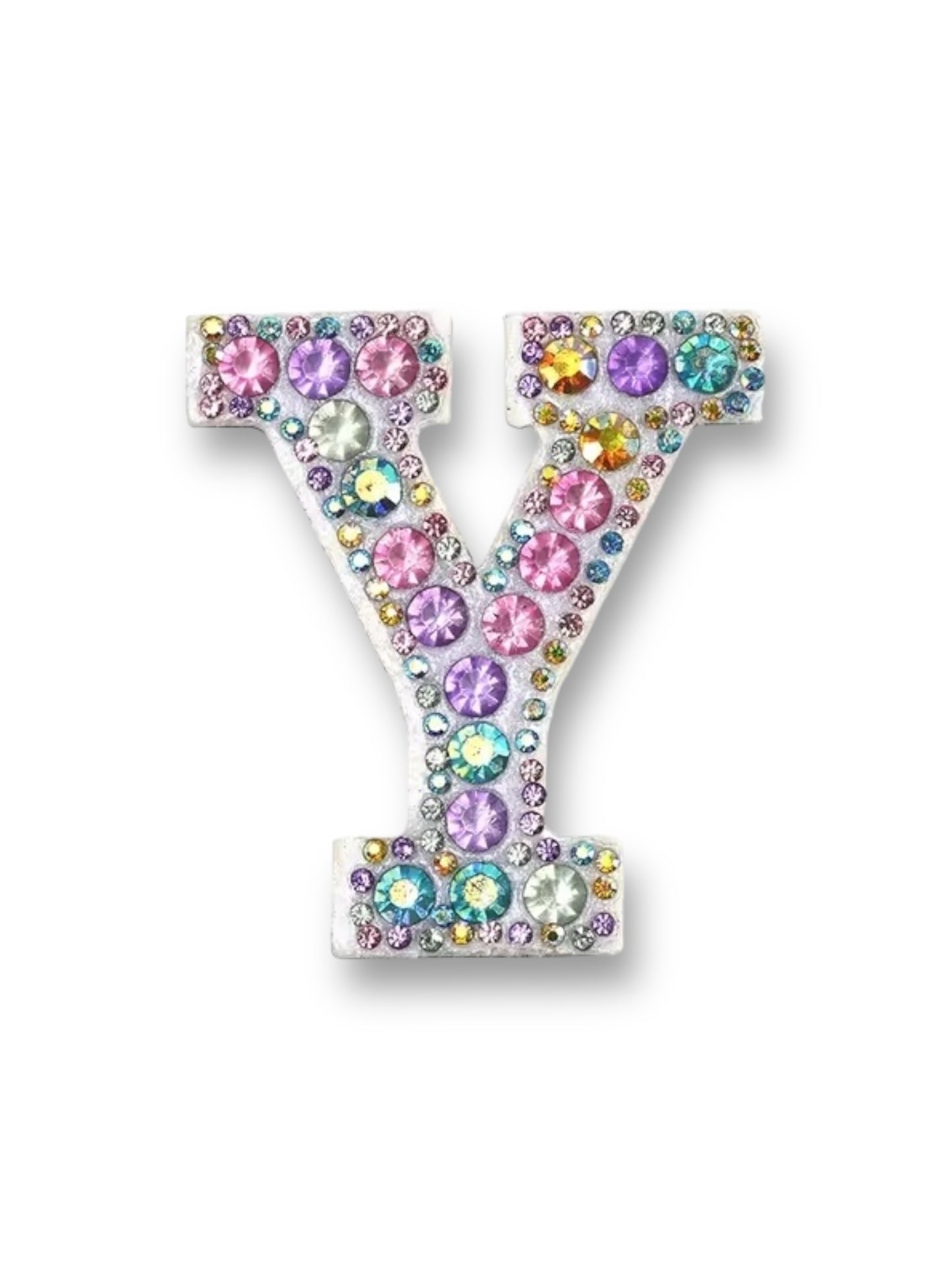 Rhinestone Alpha Letter Patches