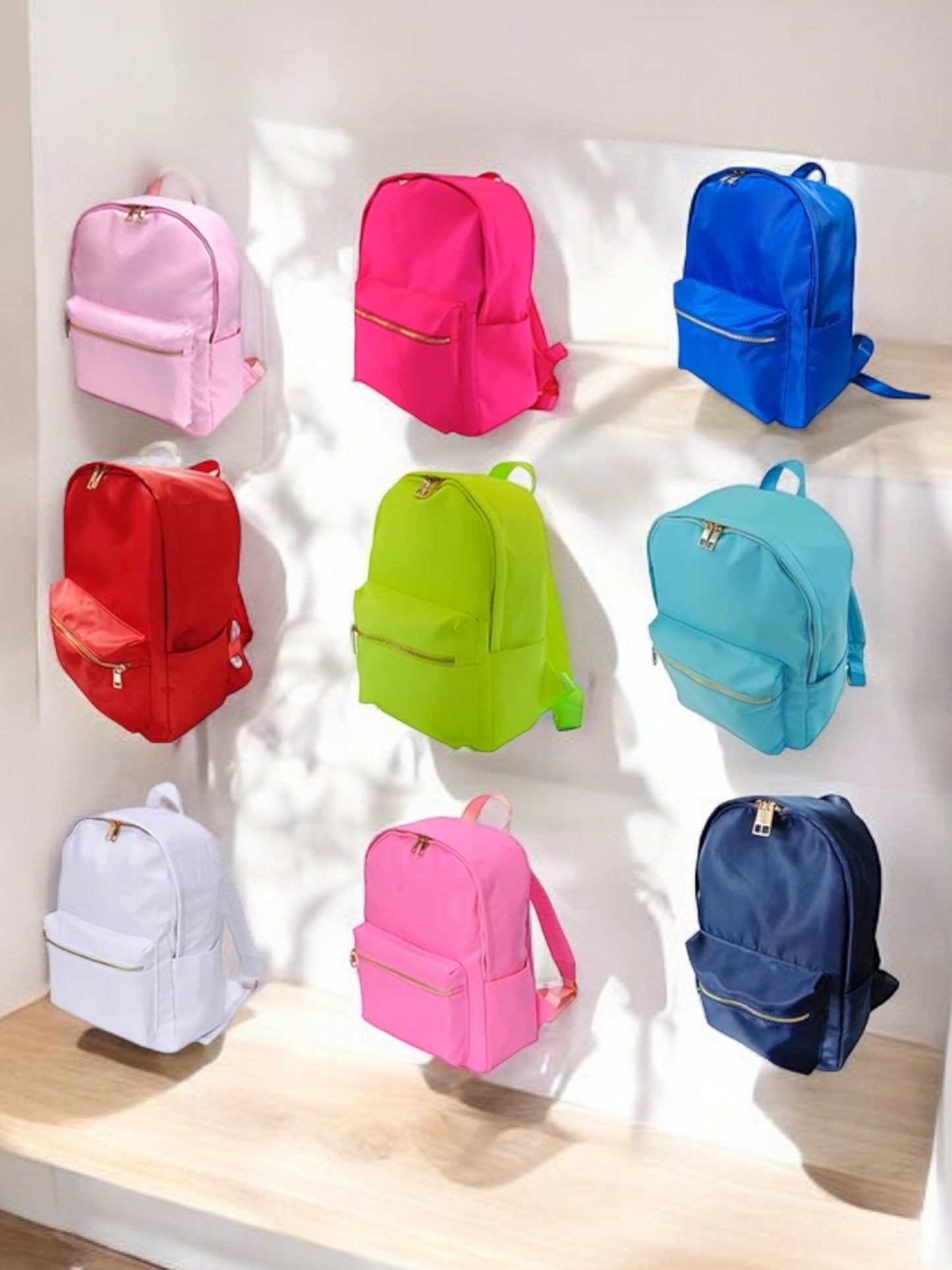 Nylon Backpack, Small & Large