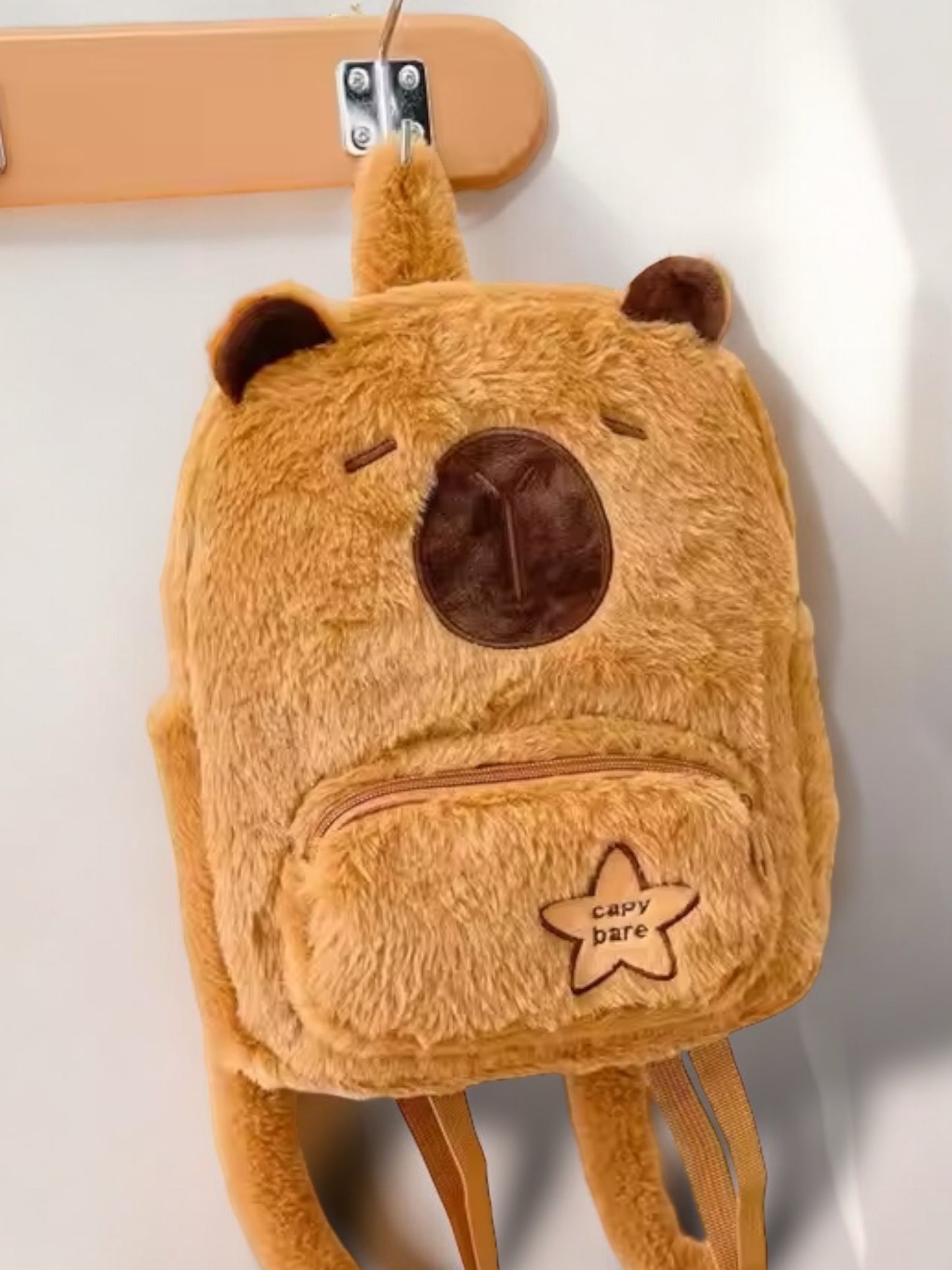 Capybara Pal Plush Backpack