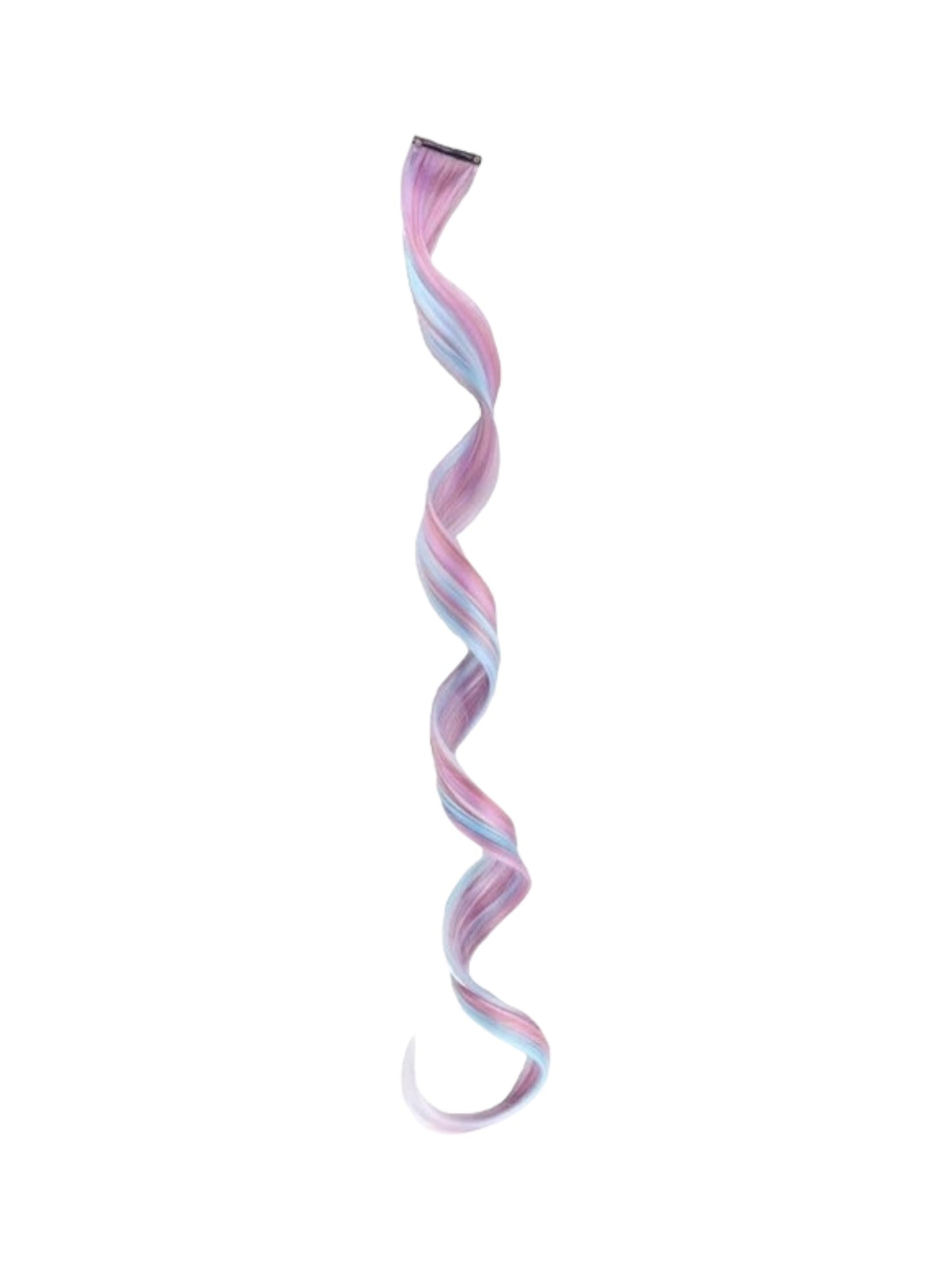 Clip-In Colorful Curly Hair Extensions