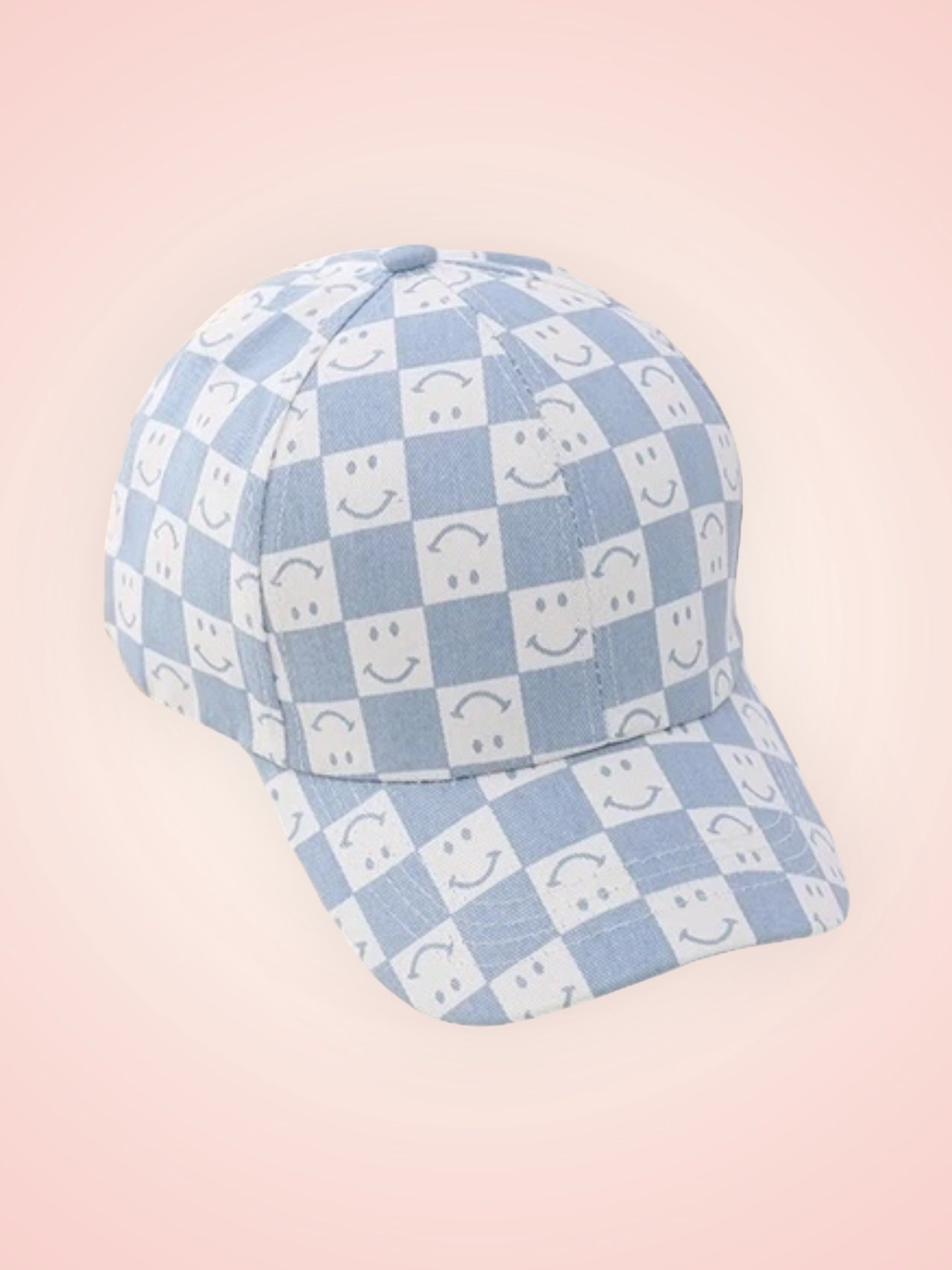 Pooki Smile Checkered Bucket Hat