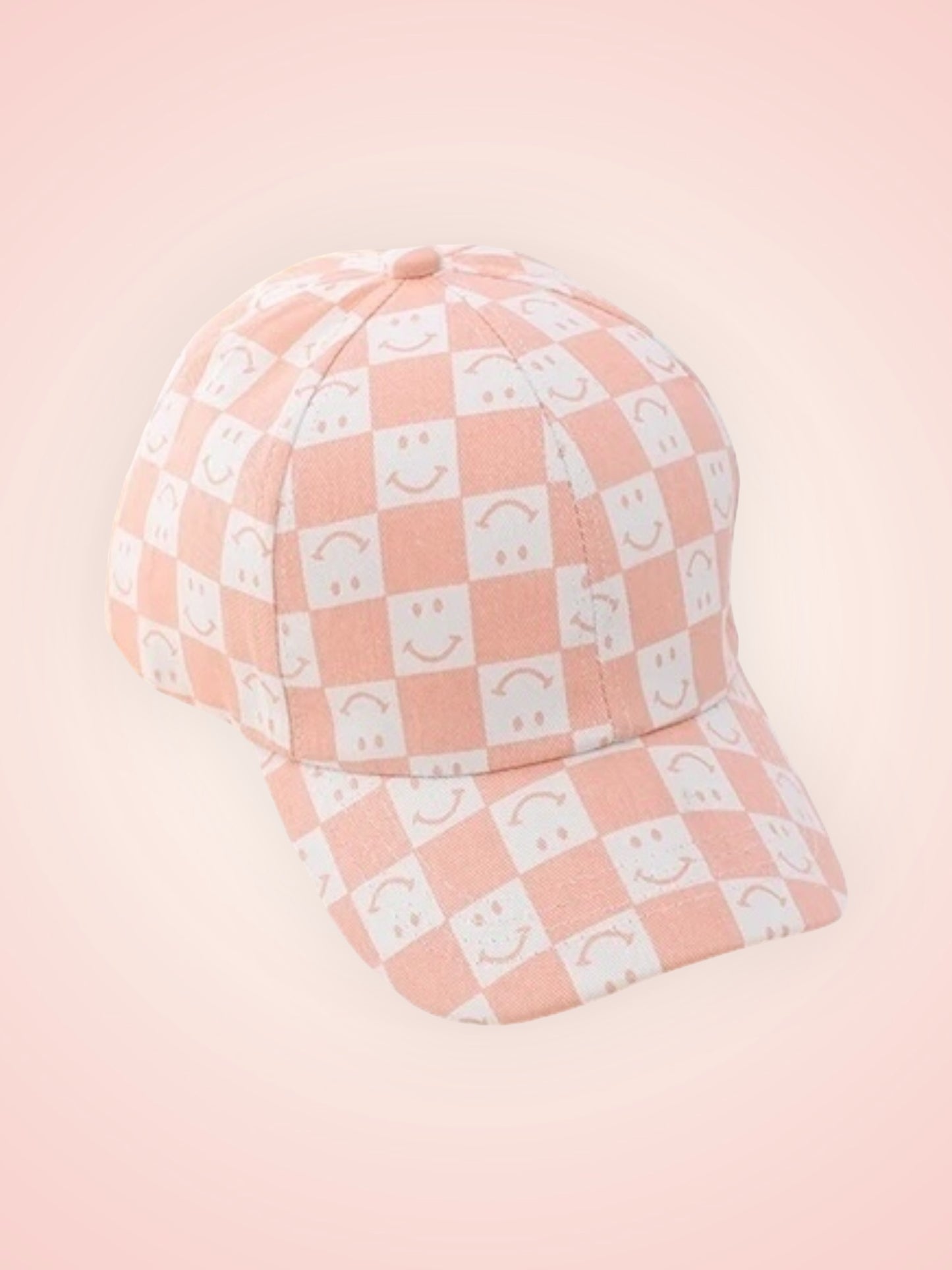 Pooki Smile Checkered Bucket Hat