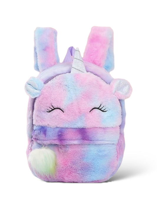 Plush Tye Die Unicorn Backpack