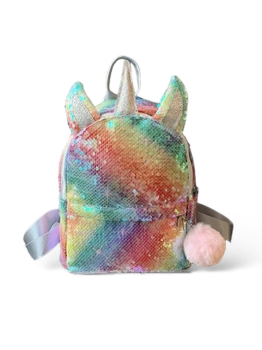 Rainbow Sequin Unicorn Backpack