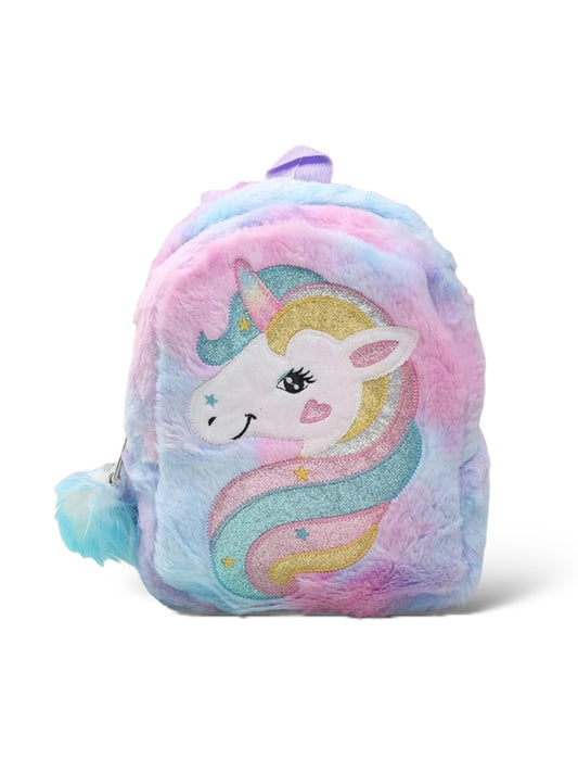 Plush and Glitter Unicorn Backpack