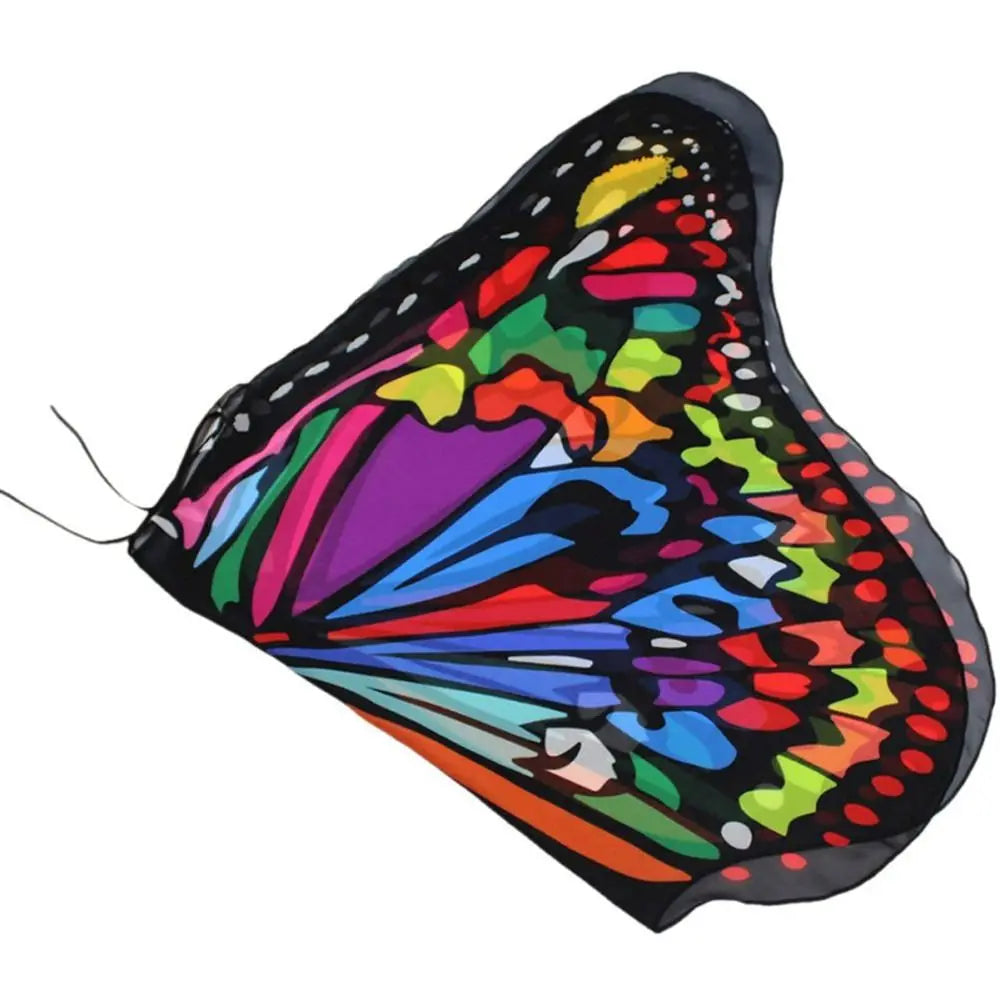 Colorful Butterfly Wings Cosplay Cape