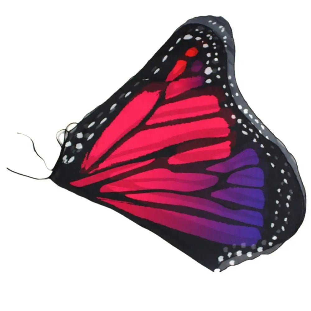 Colorful Butterfly Wings Cosplay Cape