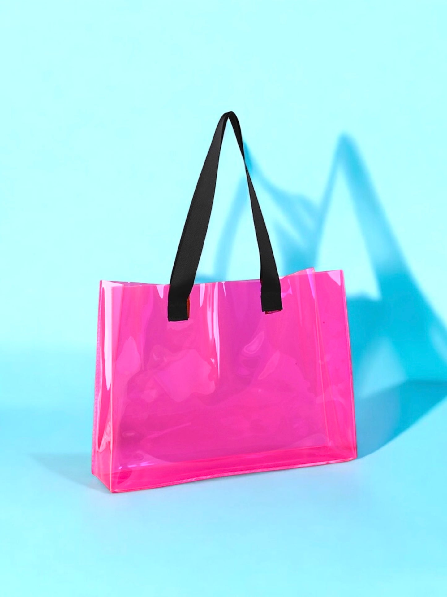 Transparent Clear Tote Beach Bag