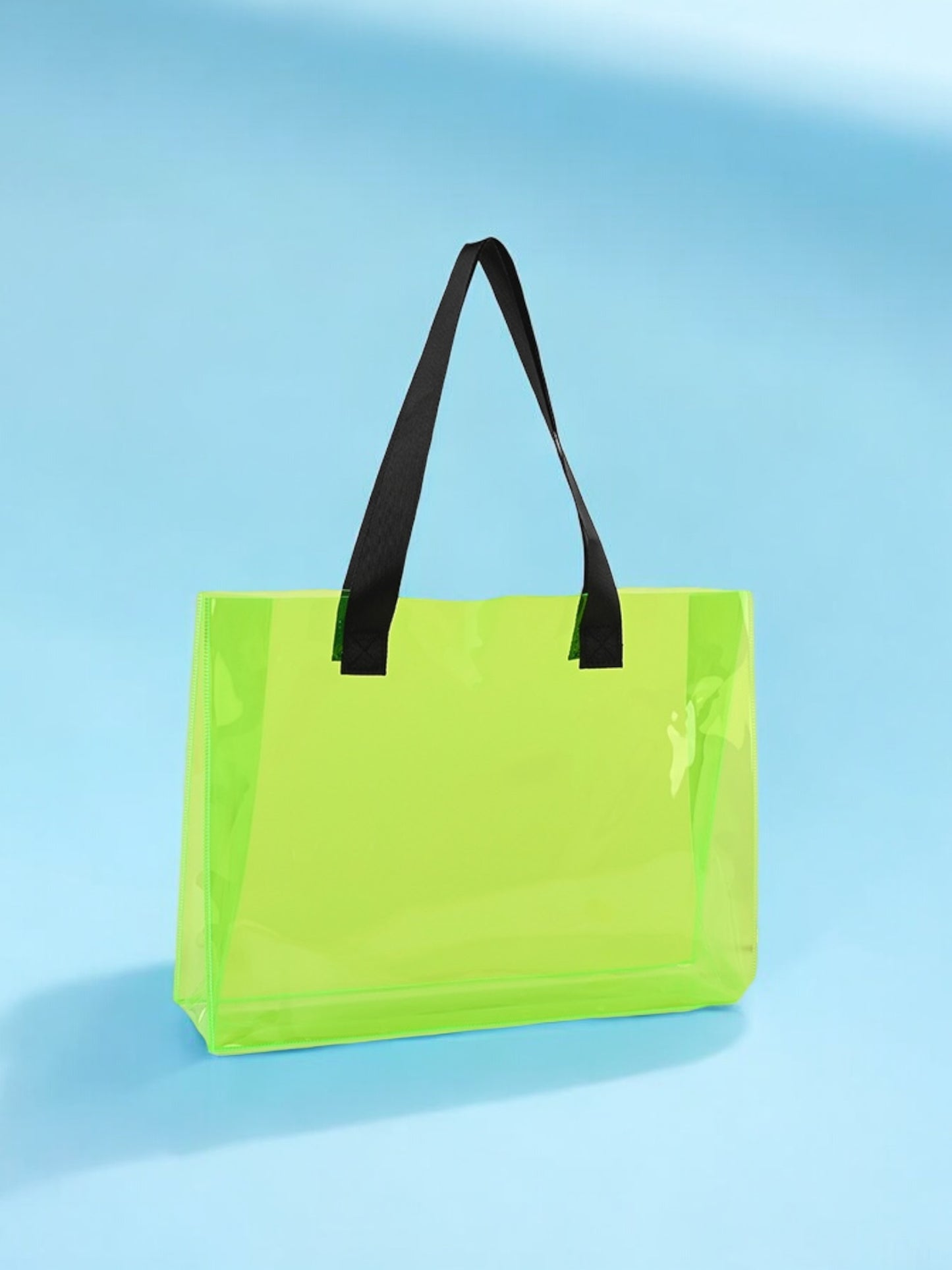 Transparent Clear Tote Beach Bag